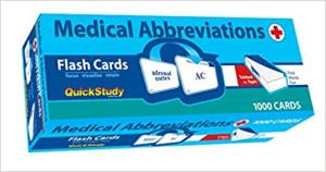 Image of MEDICAL ABBREVIATION FLASH CARDS